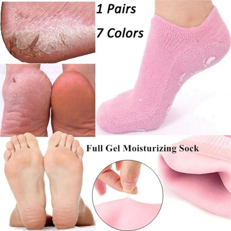 Moisturizing whitening exfoliating foot mask socks