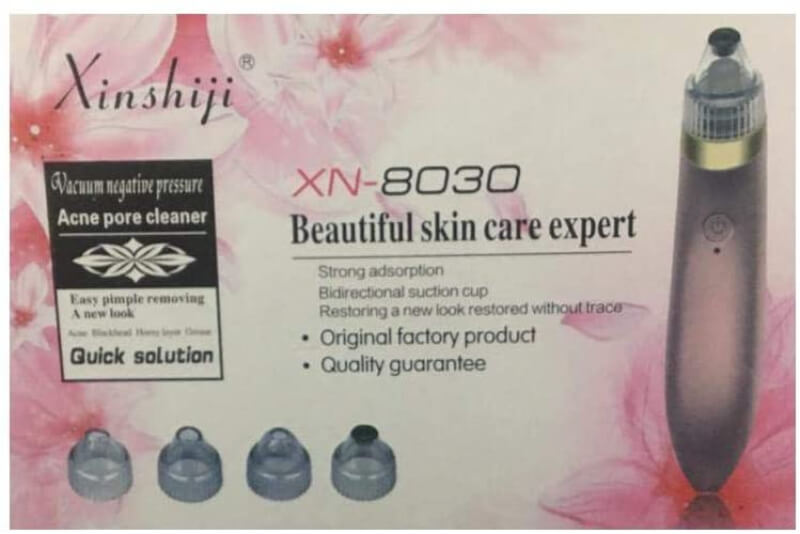 Blackhead remover vacuum facial skin cleanser