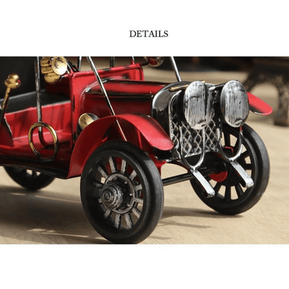 Classic car model vintage car figurine