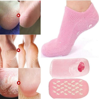 Moisturizing whitening exfoliating foot mask socks