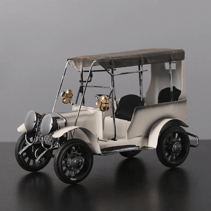 Classic car model vintage car figurine