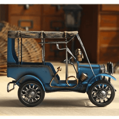 Classic car model vintage car figurine