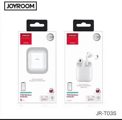 Joyroom jr-t03s tws wireless earbuds with window (orignal)