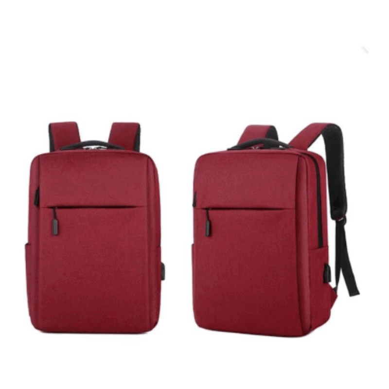 Hq canvas usb supported backpack