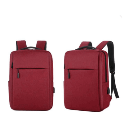 Hq canvas usb supported backpack
