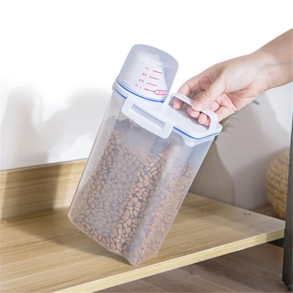 Air tight cereal jar food storage container 2l capacity