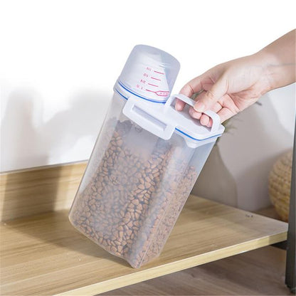 Air tight cereal jar food storage container 2l capacity