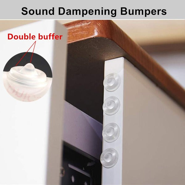 Sound vibration absorber bumper pad for cabinet door -pack of 2