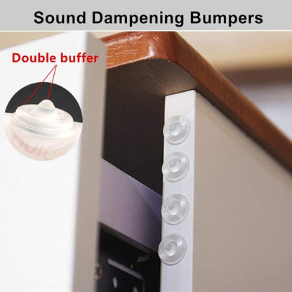 Sound vibration absorber bumper pad for cabinet door -pack of 2