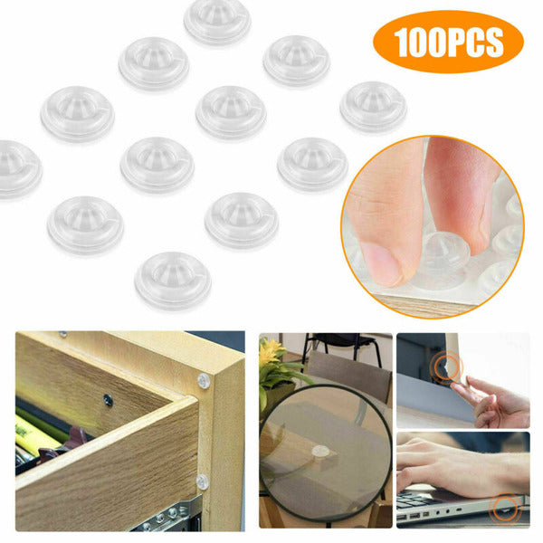 Sound vibration absorber bumper pad for cabinet door -pack of 2