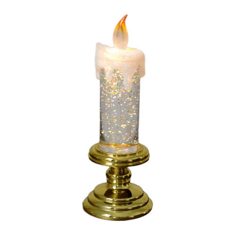 Creative glitter led candles light lamp 