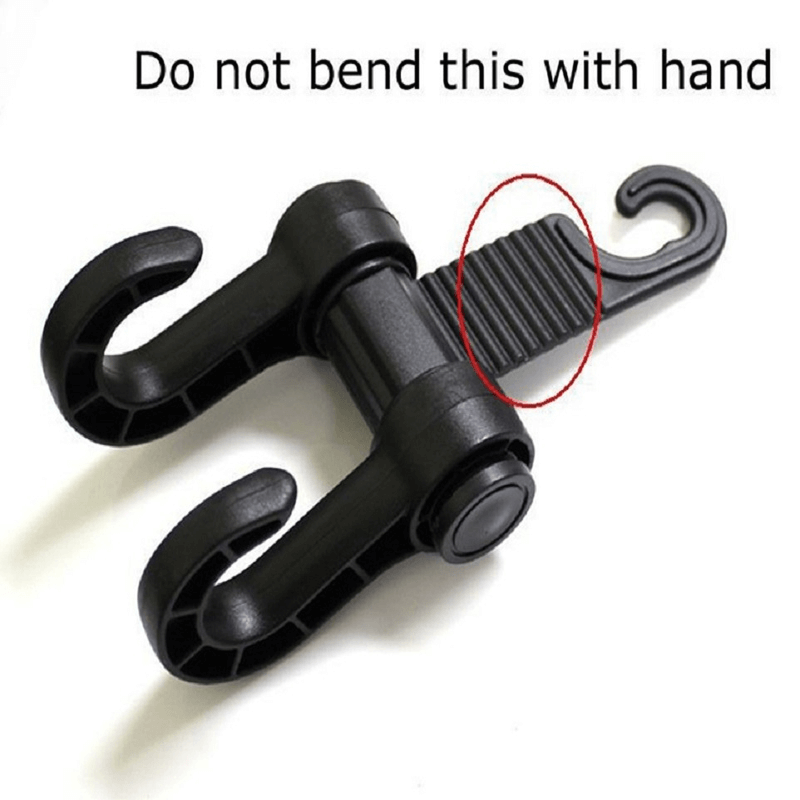 2 pcs universal car seat organizer hook