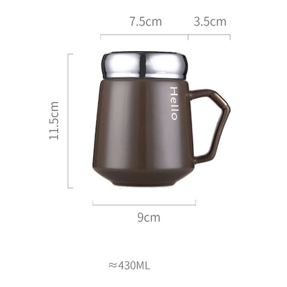 430ml unique nordic ceramic coffee cup