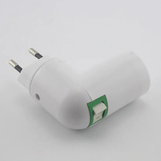 2 pcs plug adapter lamp base