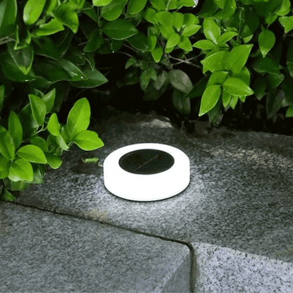 Solar underground round light