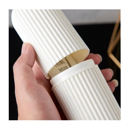 2 pcs portable toothbrush toothpaste holder for travel