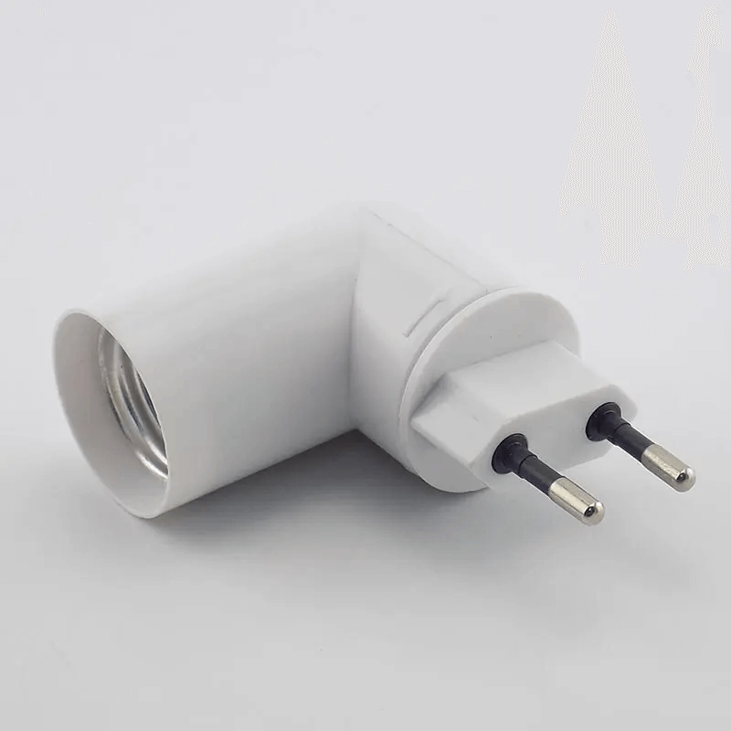 2 pcs plug adapter lamp base