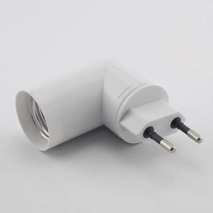 2 pcs plug adapter lamp base