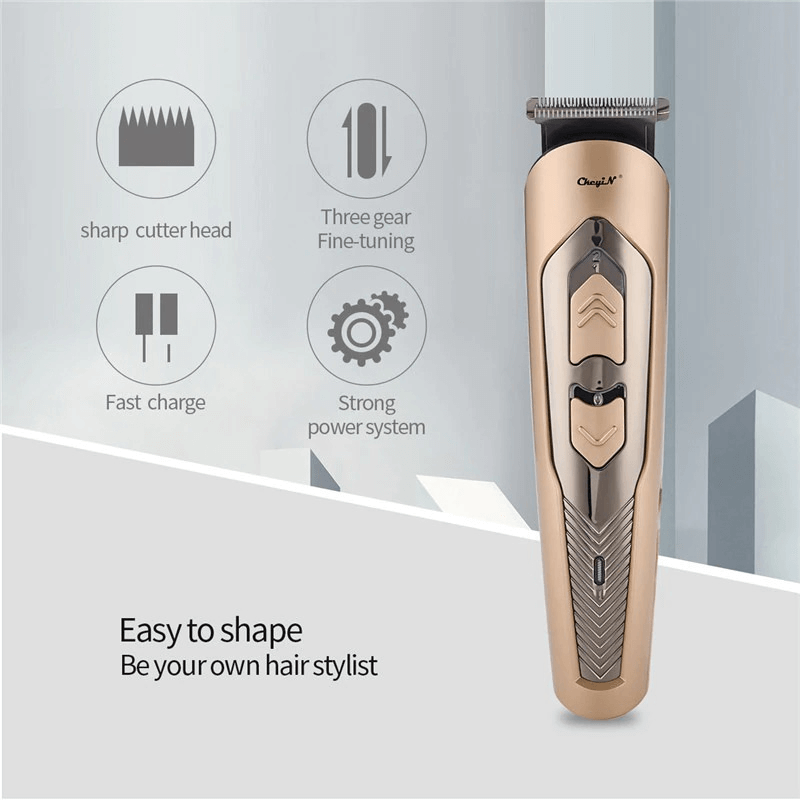 Pro electric hair clipper with 4 limit combs
