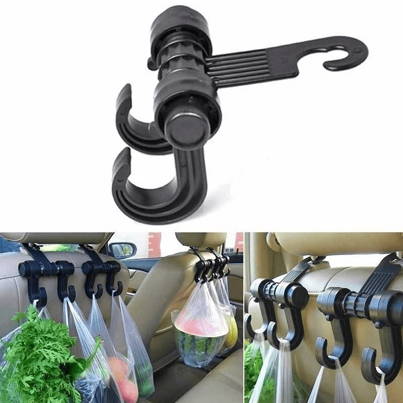 2 pcs universal car seat organizer hook