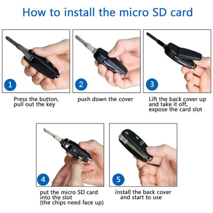 Car keychain camera with night vision s820