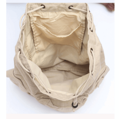 Sports style off white travel backpack