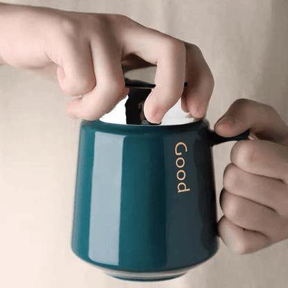 430ml unique nordic ceramic coffee cup