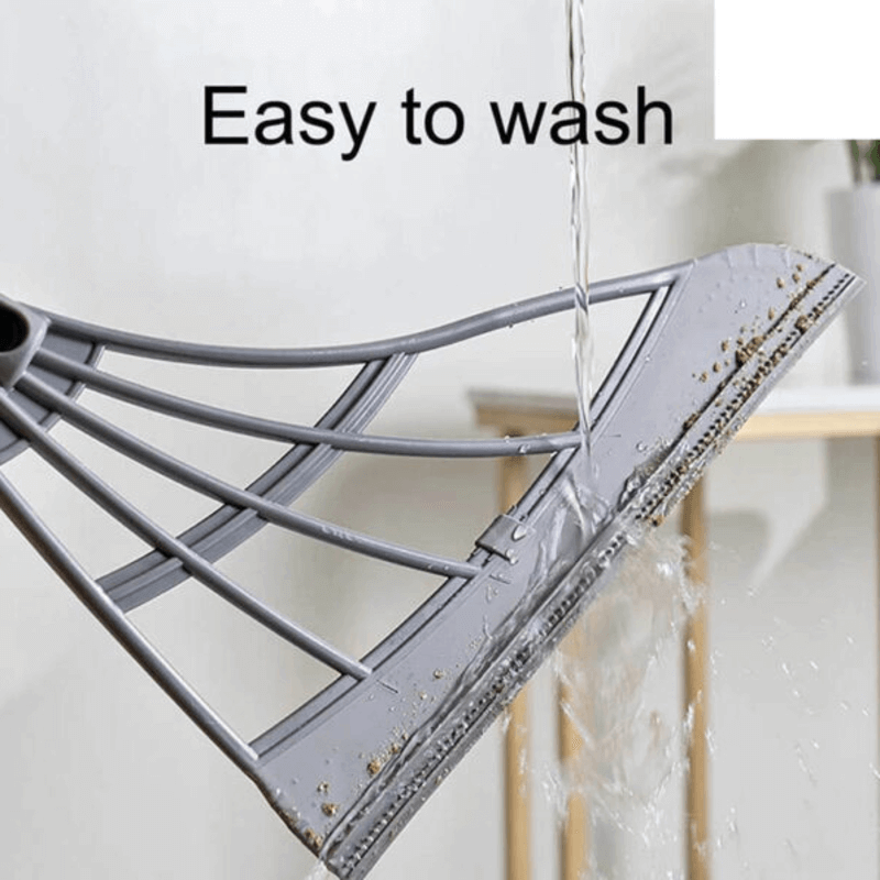 Window washing wiper silicone spatula mop