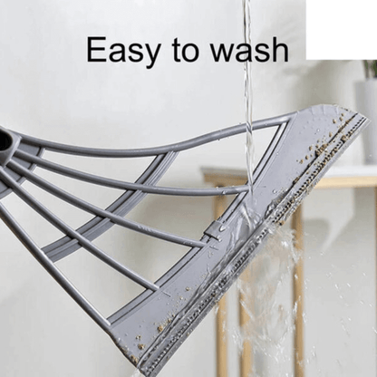 Window washing wiper silicone spatula mop