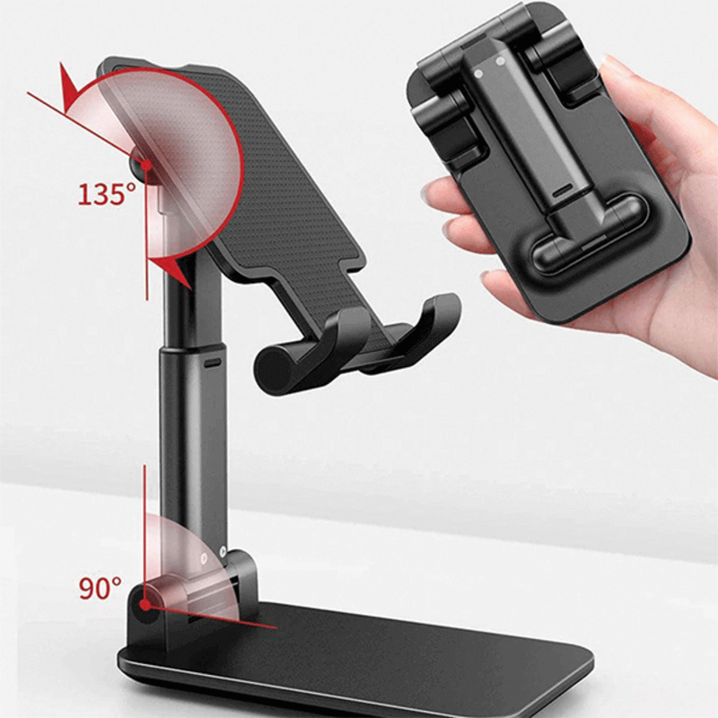 Desktop mobile phone holder