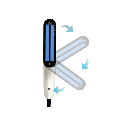 2 in 1 hair and beard straightener comb