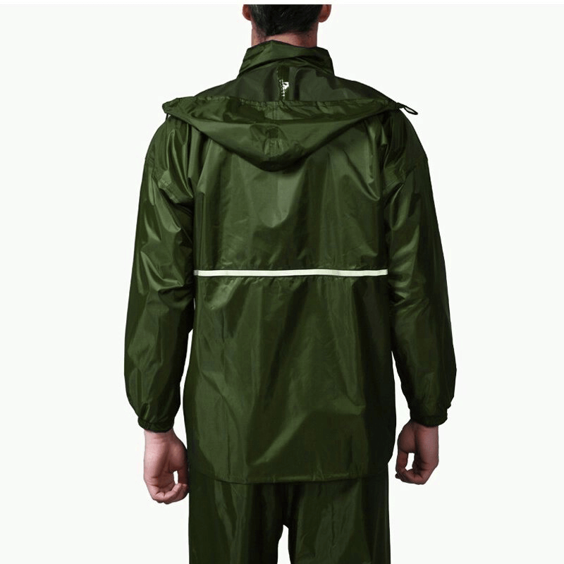 Waterproof Raincoat With Pants For Men