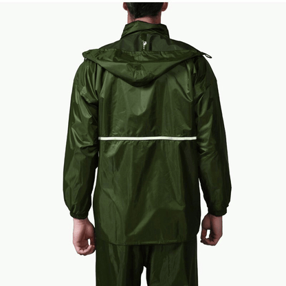 Waterproof Raincoat With Pants For Men