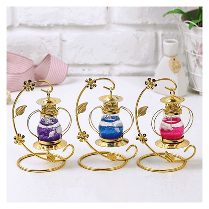 Retro 6 inch marine style decorative scented candle