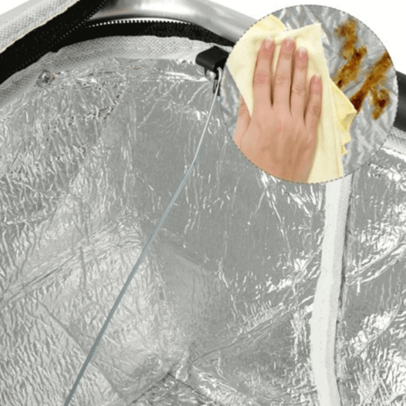 Portable outdoor picnic storage basket 30l