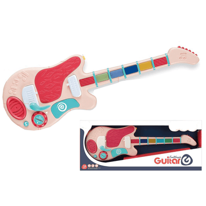 Rock music induction electric guitar for kids