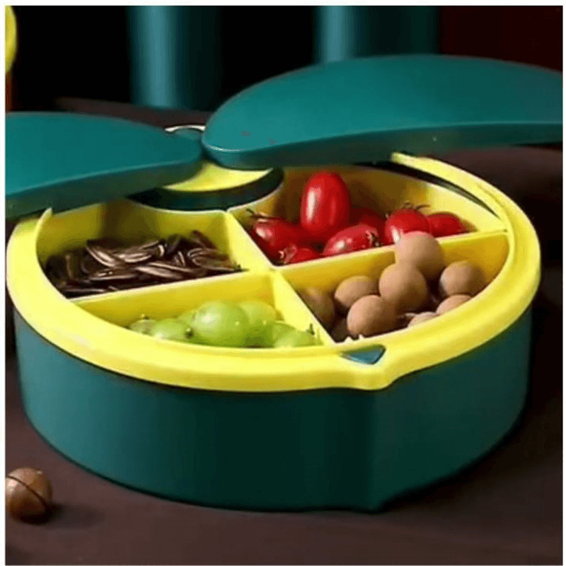 4 partition luxury dry fruit storage box
