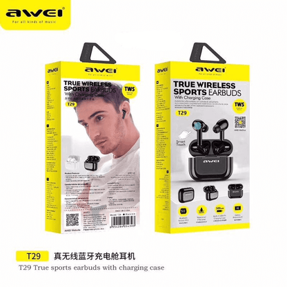 true wireless earbuds bluetooth 5.0 awei t29