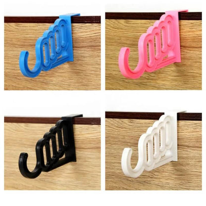 2pcs multifunctional wardrobe hanging mini hook hanger