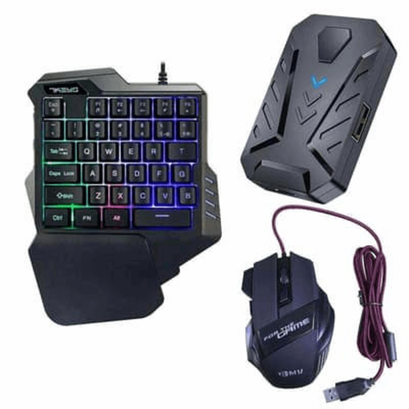 Gaming wireless 5 in 1 combo keyboard and mouse
