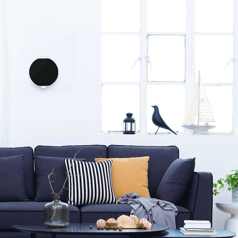 Up and down round wall light