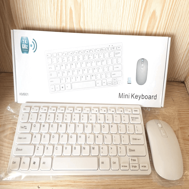 Keyboard mouse combo 2.4g wireless keyboard km901