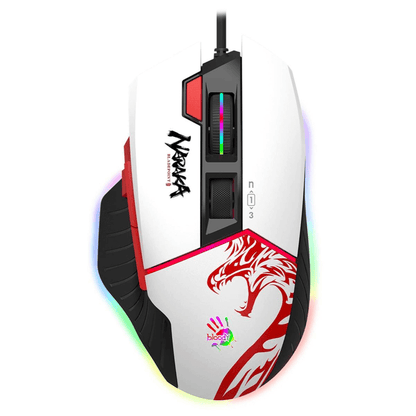 W95 max 12000 cpi ultra core activated rgb gaming wired mouse