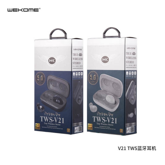 Remax wk tws v21 airdots bluetooth with charging dock