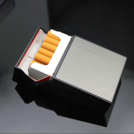Cigarette case high capacity storage box