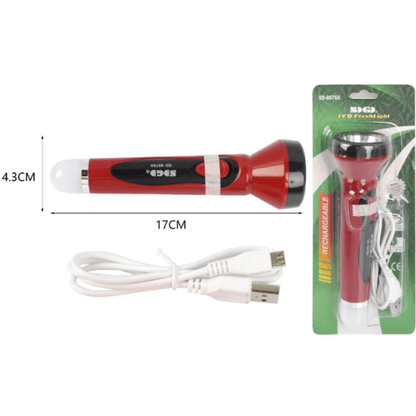 Rechargeable super bright led flashlight