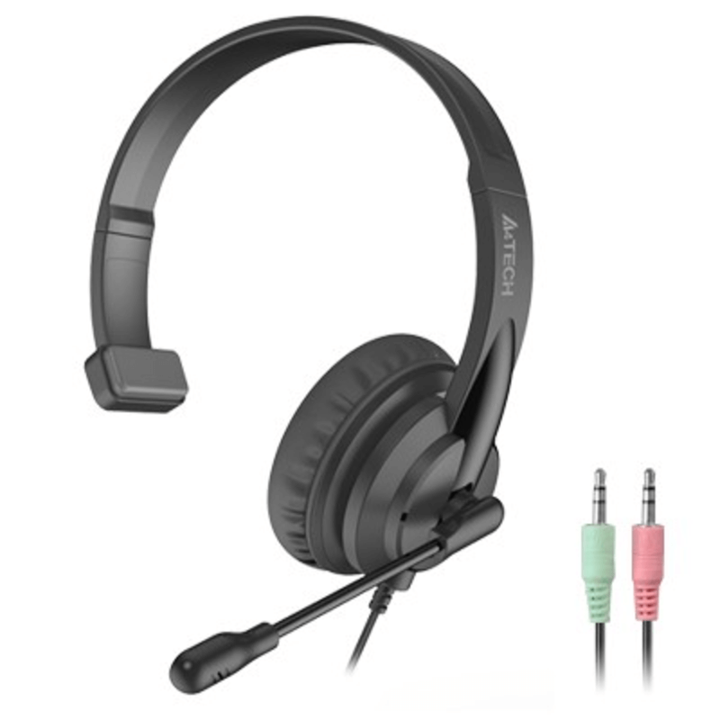 A4 tech hs 11 mono black headset