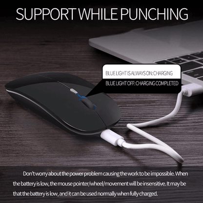 1600 dpi usb optical wireless mouse super slim