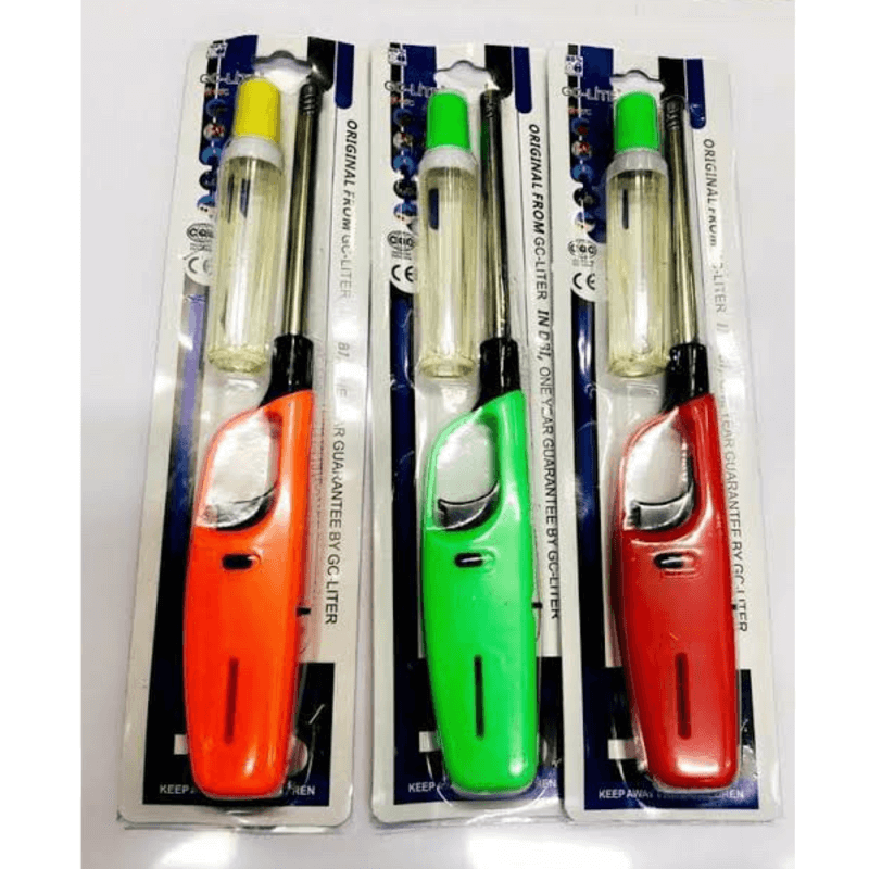 Gas lighter with refill for kitchen