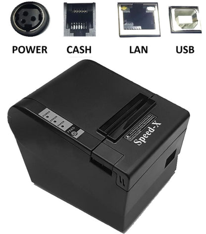 Speed-x 200 plus thermal receipt printer usb+lan